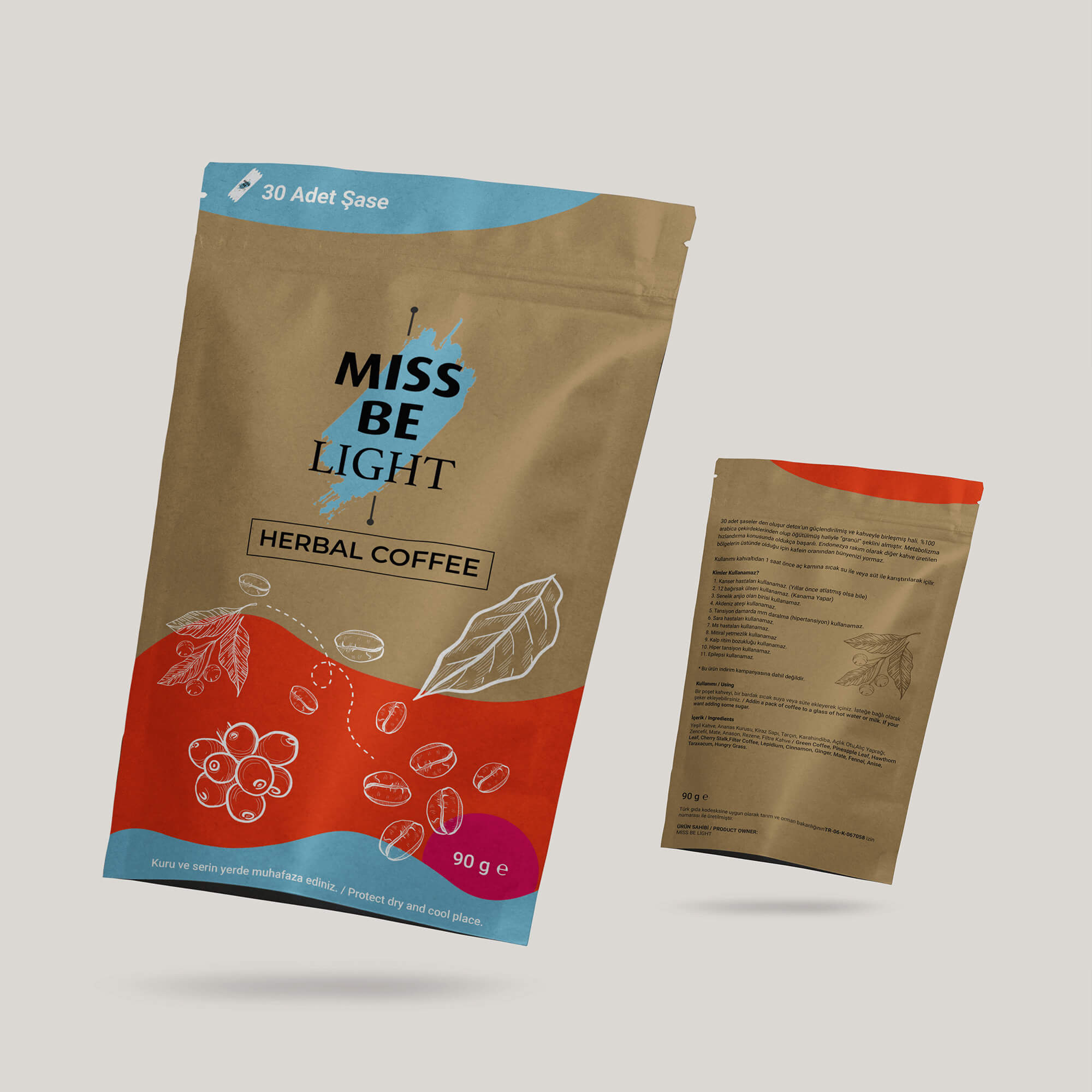 Miss Be Light Paket Tasarımı