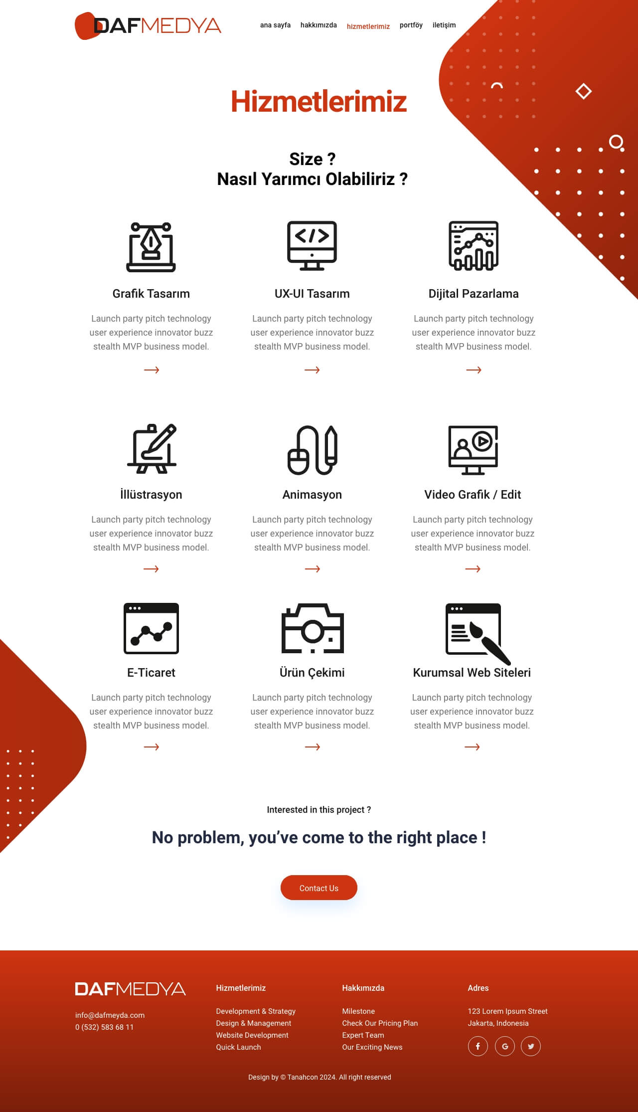 Daf Medya Ürün Liste