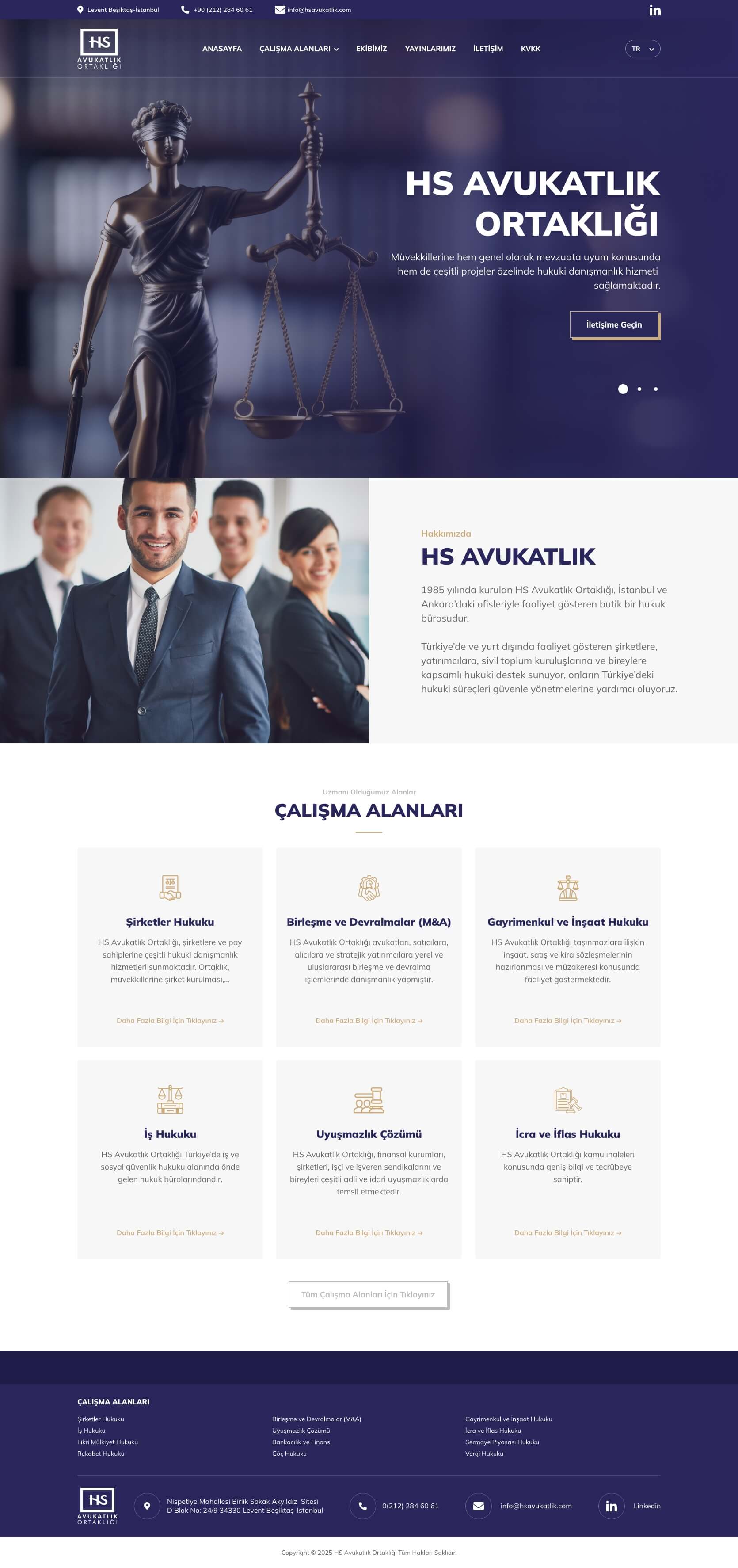 HS Avukatlık Anasayfa