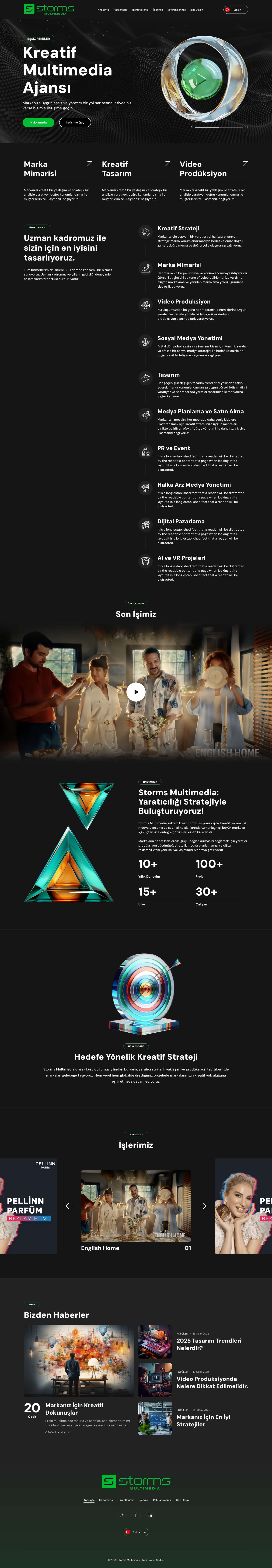 Storms Mutimedia Anasayfa