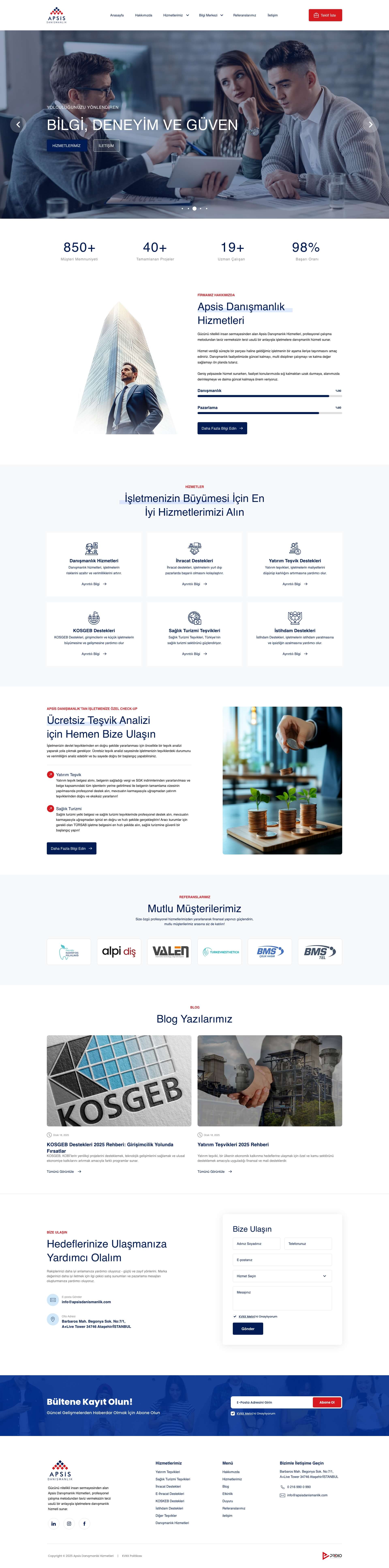 Apsis Danışmanlık Anasayfa