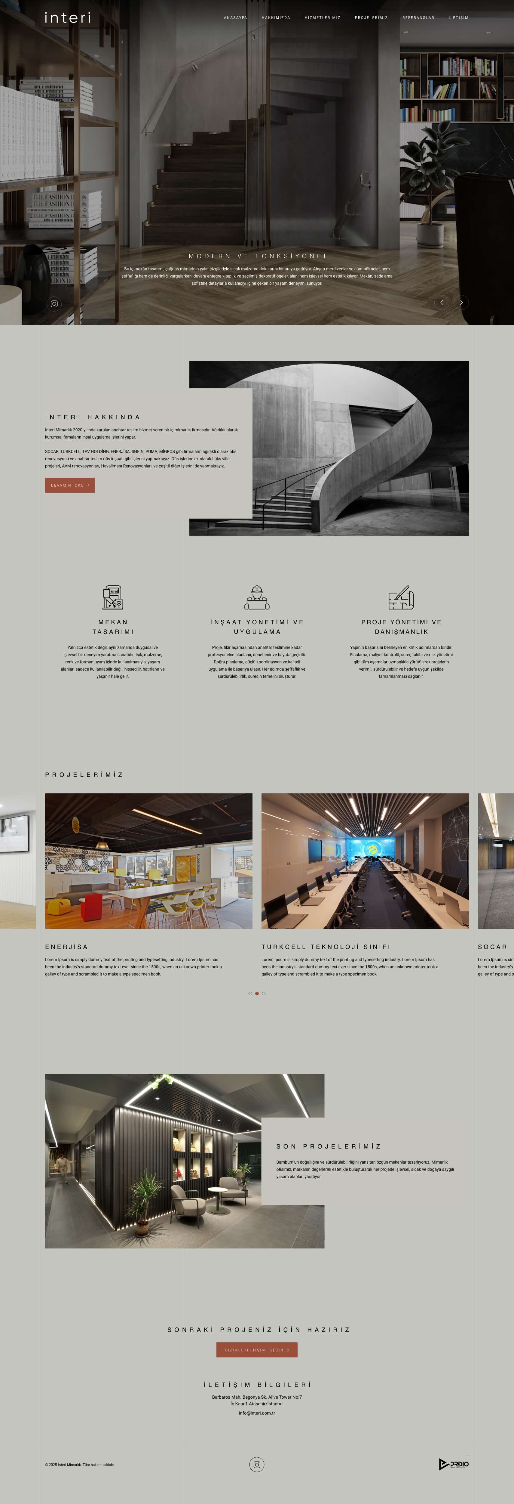 İnteri Mimarlık Anasayfa